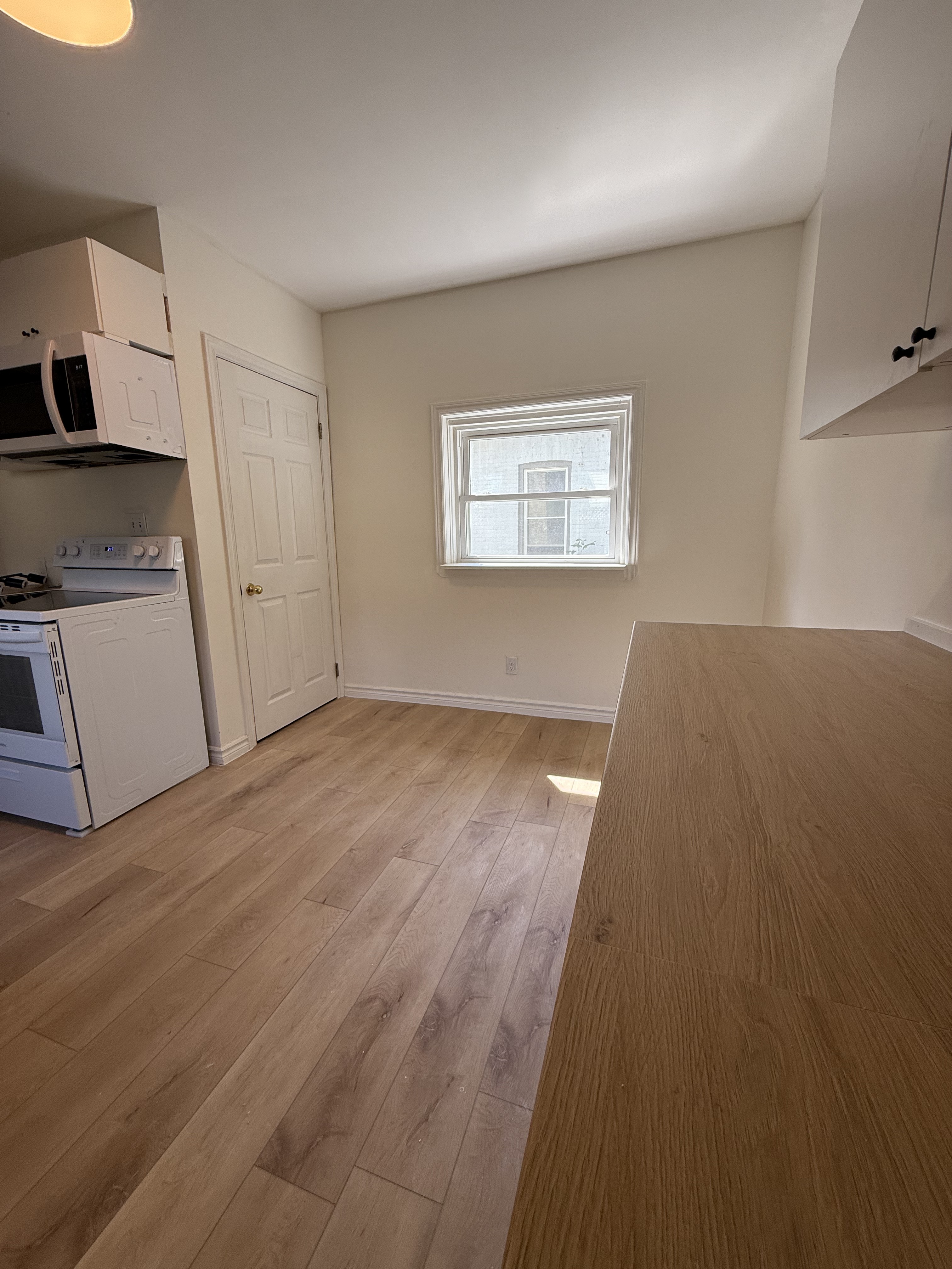 Modern updated kitchen in main floor London Ontario rental apartment