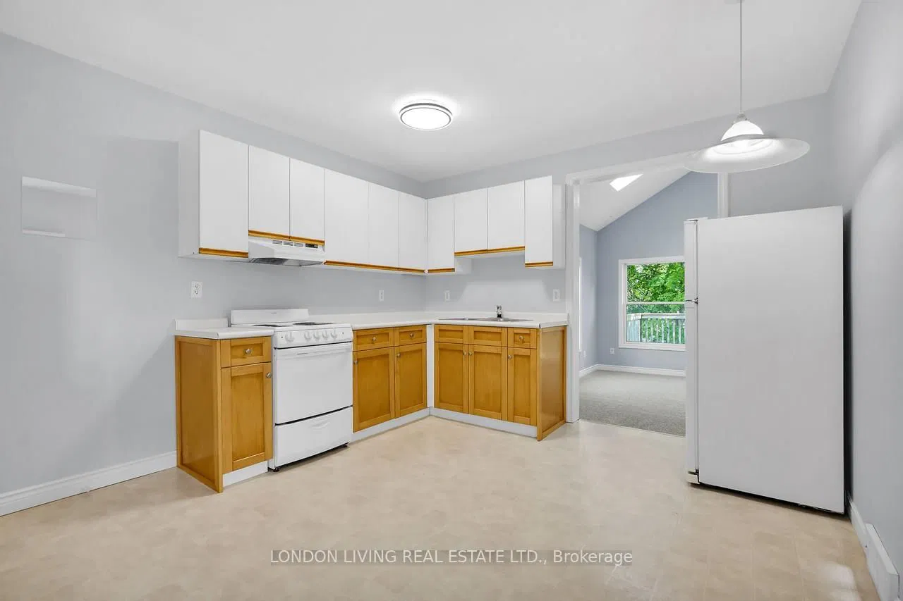 Upper unit kitchen view